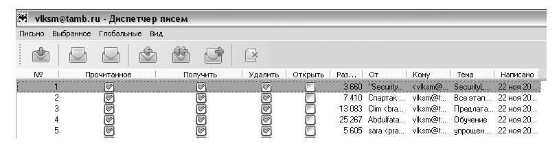 img_221 Диспетчер писем